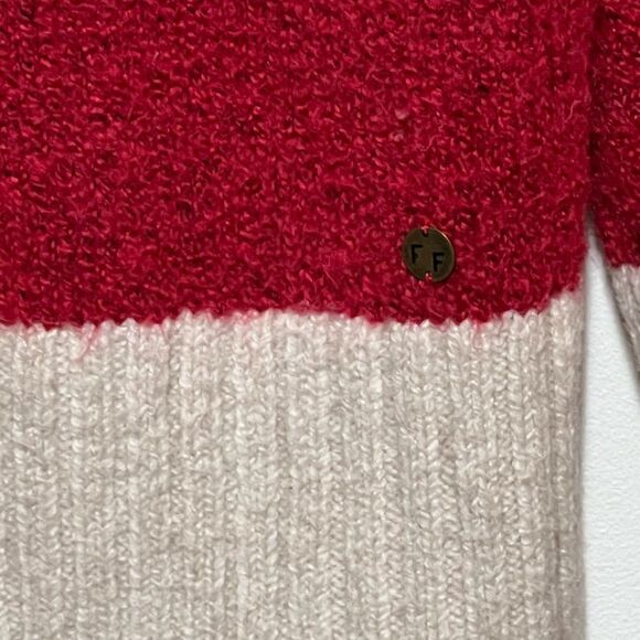 FAT FACE Soul Adventure Multi Stripe Knitted Crew Neck Sweater Womens size 2 - Picture 5 of 6